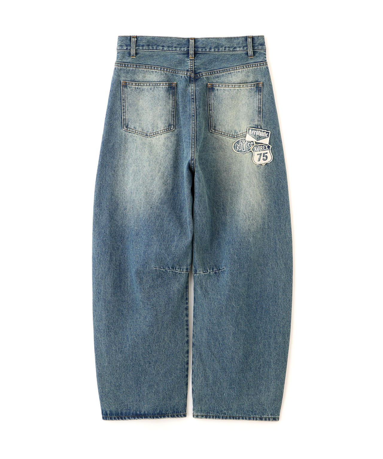WAPPEN BARREL LEG DENIM PANTS | AVIREX（アヴィレックス） ｜【公式