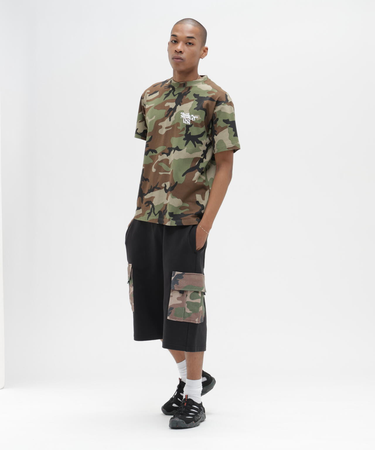 SWEAT CAMO CARGO SHORTS | AVIREX（アヴィレックス） ｜【公式】通販