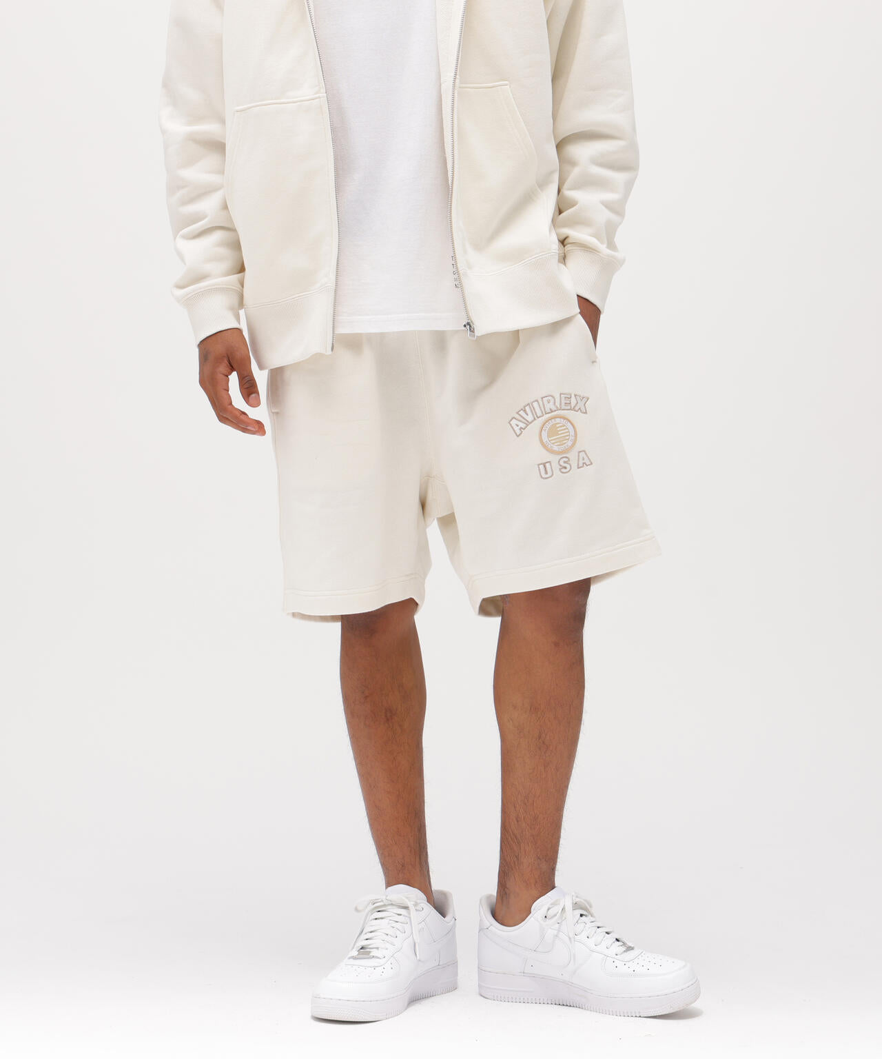 直営店限定》VARSITY FLAG SWEAT SHORTS | AVIREX（アヴィレックス