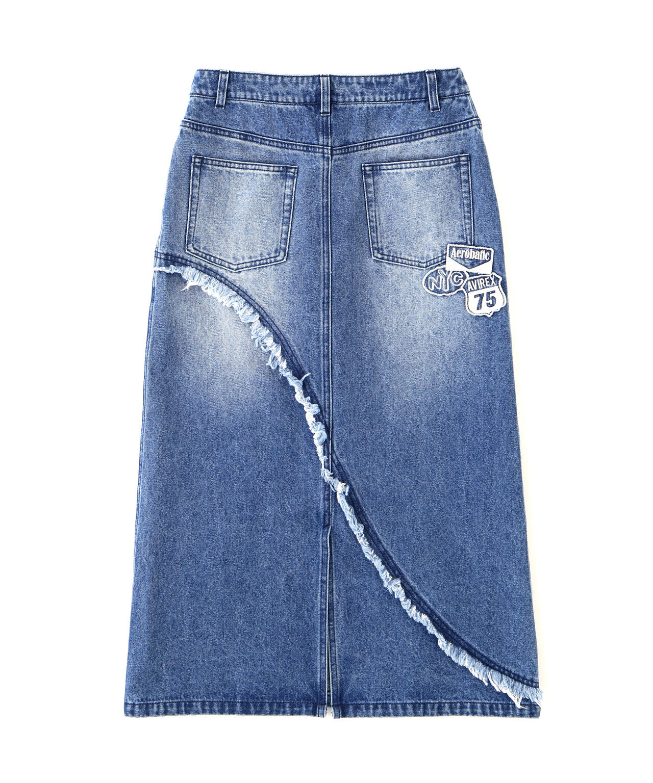 WAPPEN DENIM LONG SKIRT | AVIREX（アヴィレックス） ｜【公式】通販