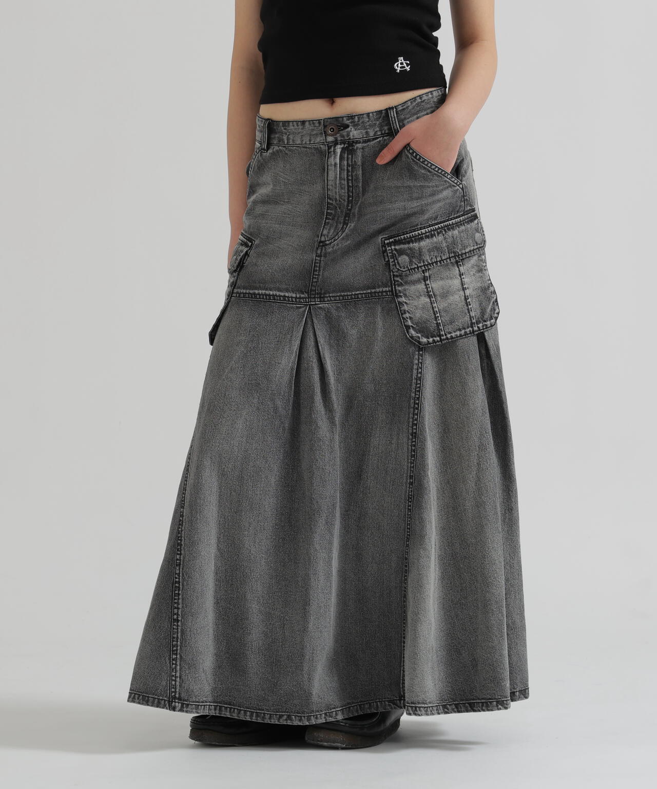 DENIM MERMAID CARGO SKIRT | AVIREX（アヴィレックス） ｜【公式