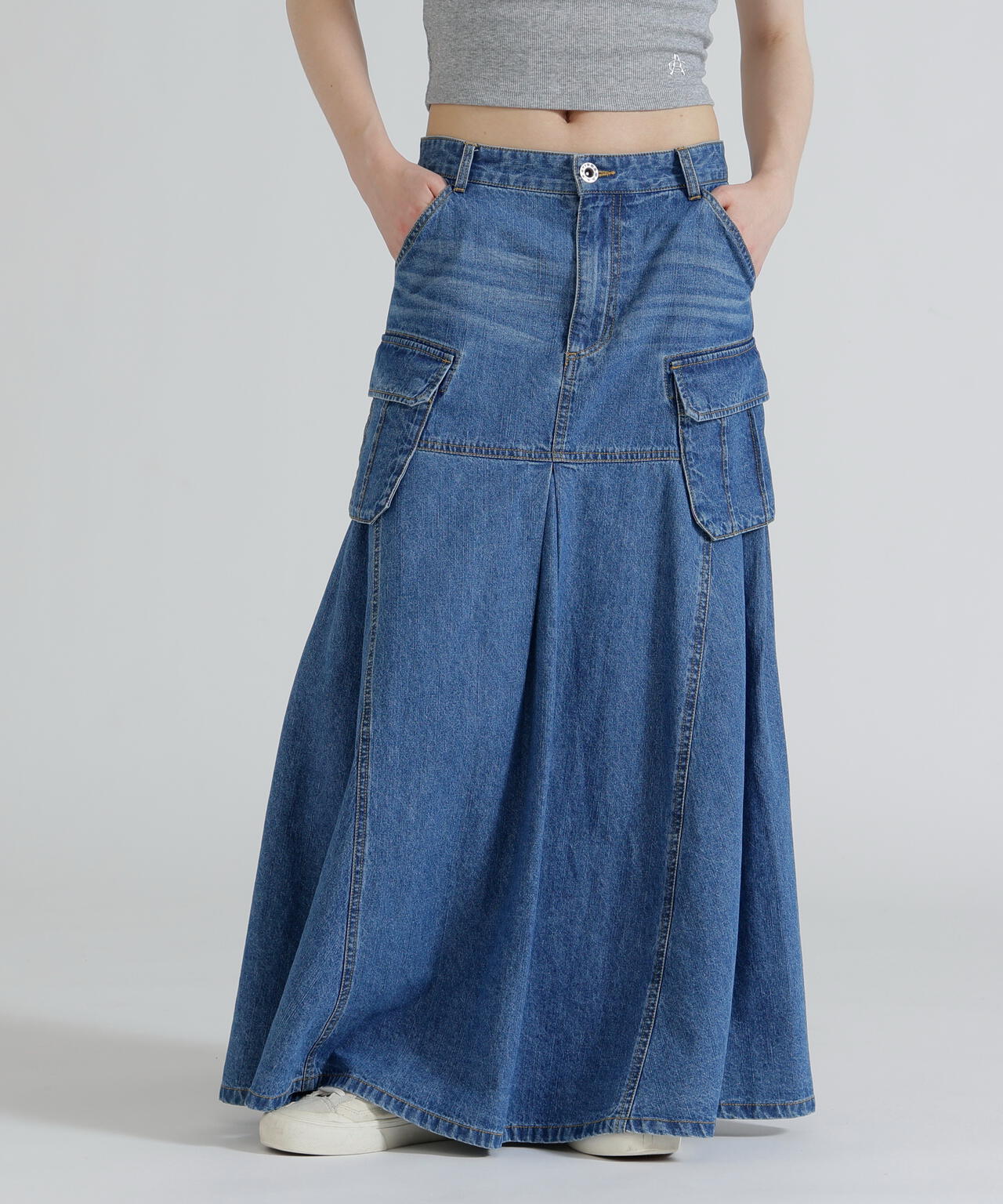 DENIM MERMAID CARGO SKIRT | AVIREX（アヴィレックス） ｜【公式