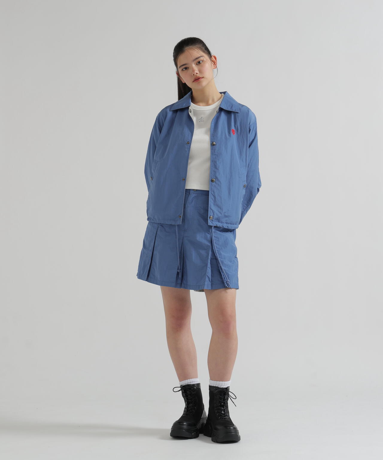 NYLON SKIRT-LIKE PLEATED SKIRT | AVIREX（アヴィレックス） ｜【公式