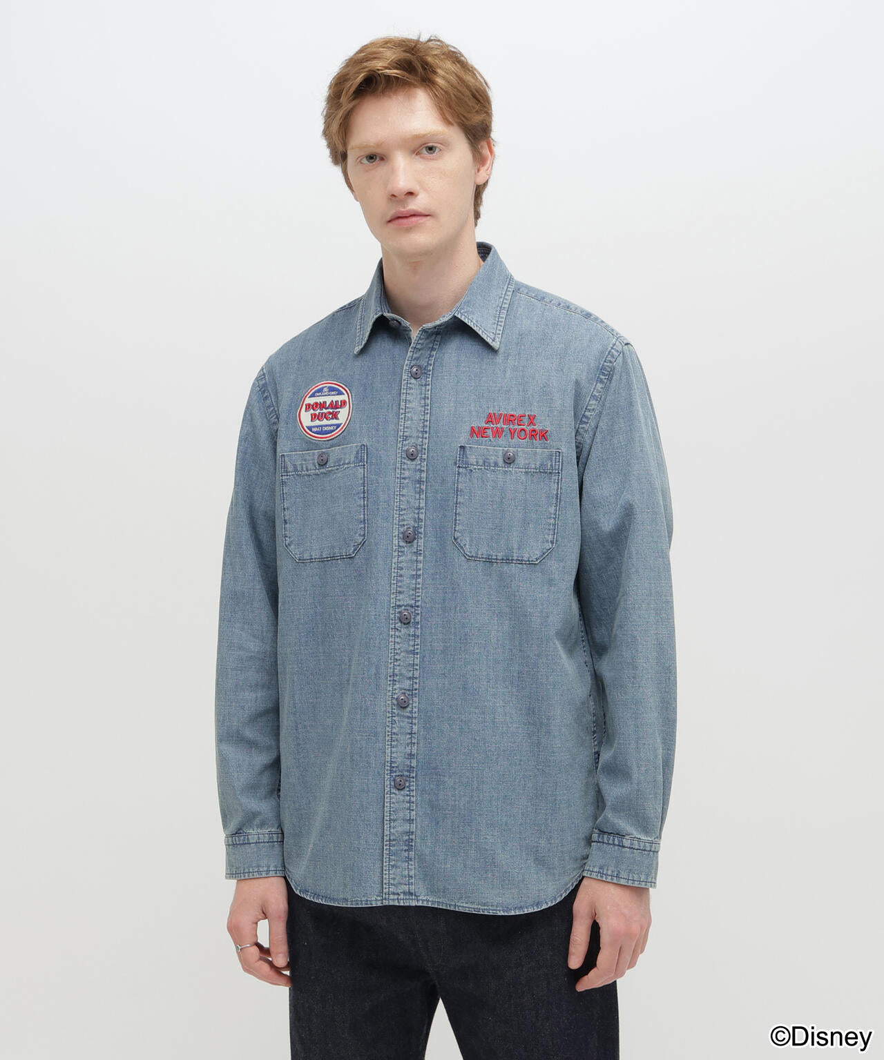 Disney Collection》CHAMBRAY SHIRT | AVIREX（アヴィレックス