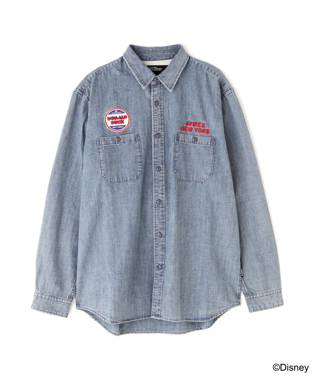 Disney Collection》CHAMBRAY SHIRT | AVIREX（アヴィレックス