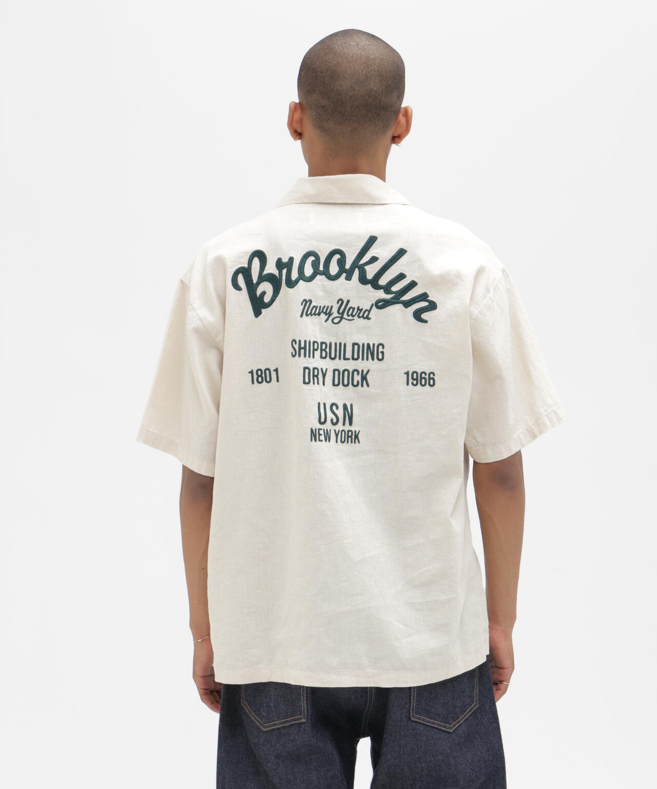 LINEN-COTTON S/S SHIRT ”Brooklyn”