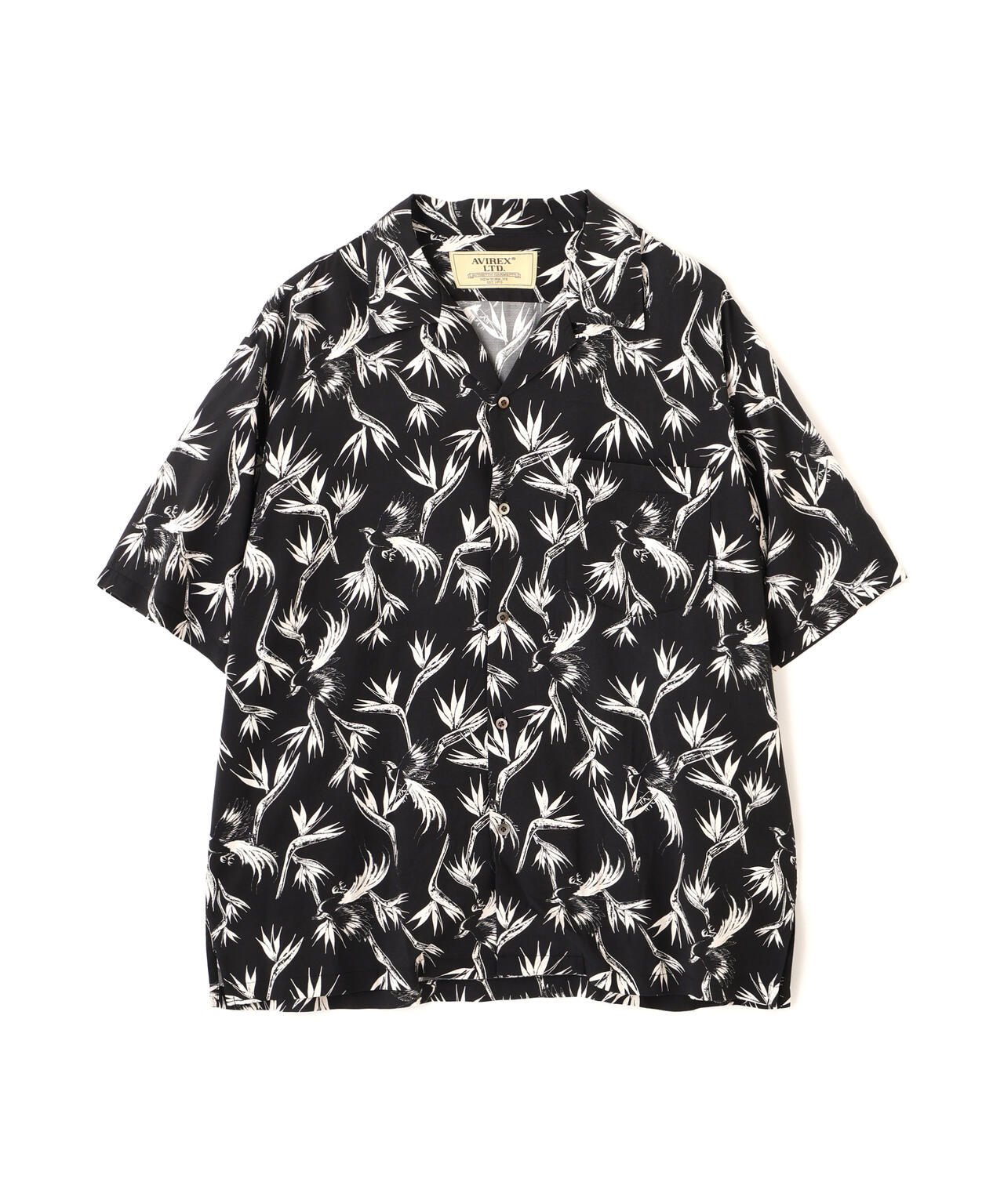 ALOHA SHIRT ”BIRD OF PARADISE FLOWER” | AVIREX（アヴィレックス