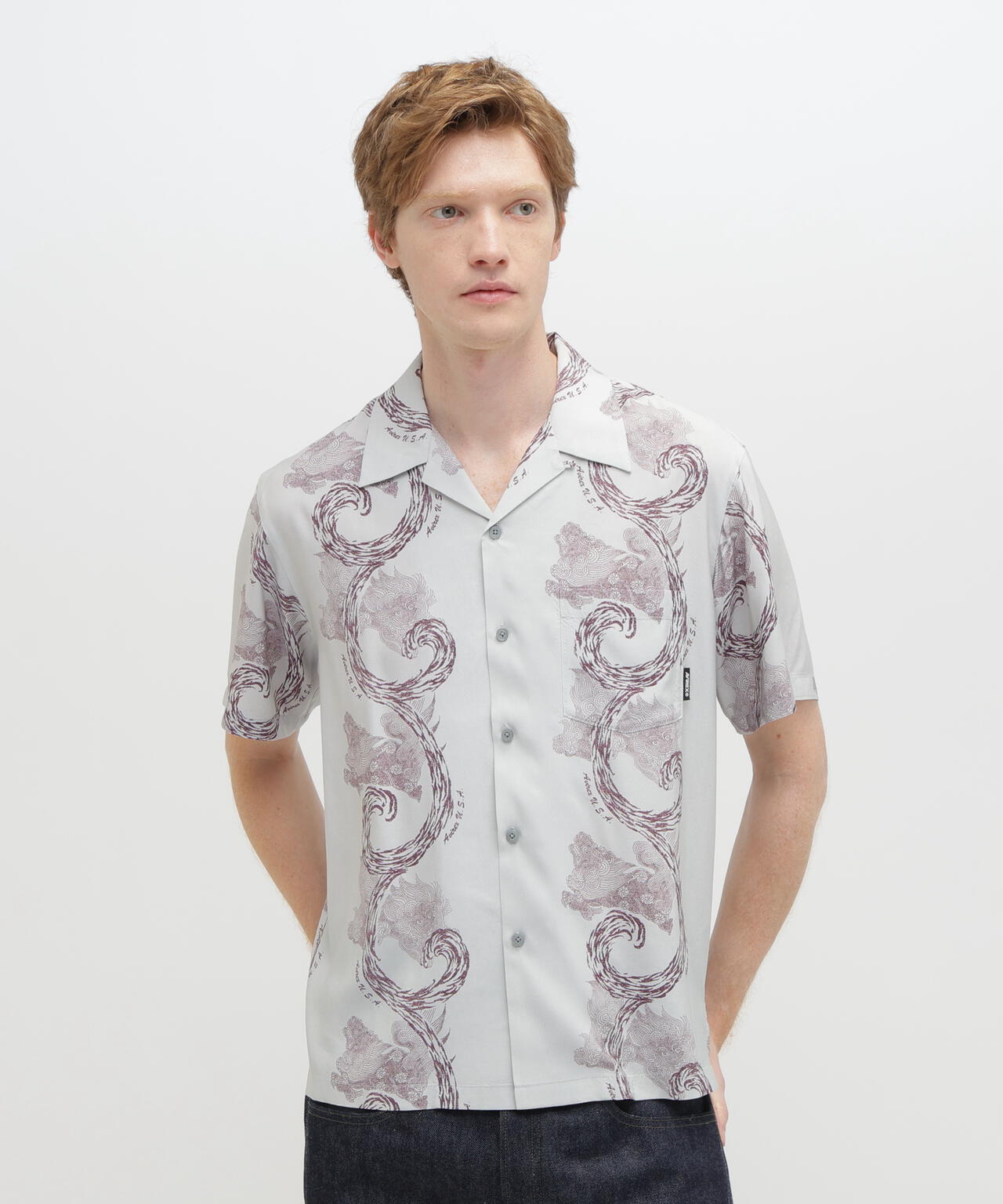 ALOHA SHIRT ”KOMAINU” | AVIREX（アヴィレックス） ｜【公式】通販mix