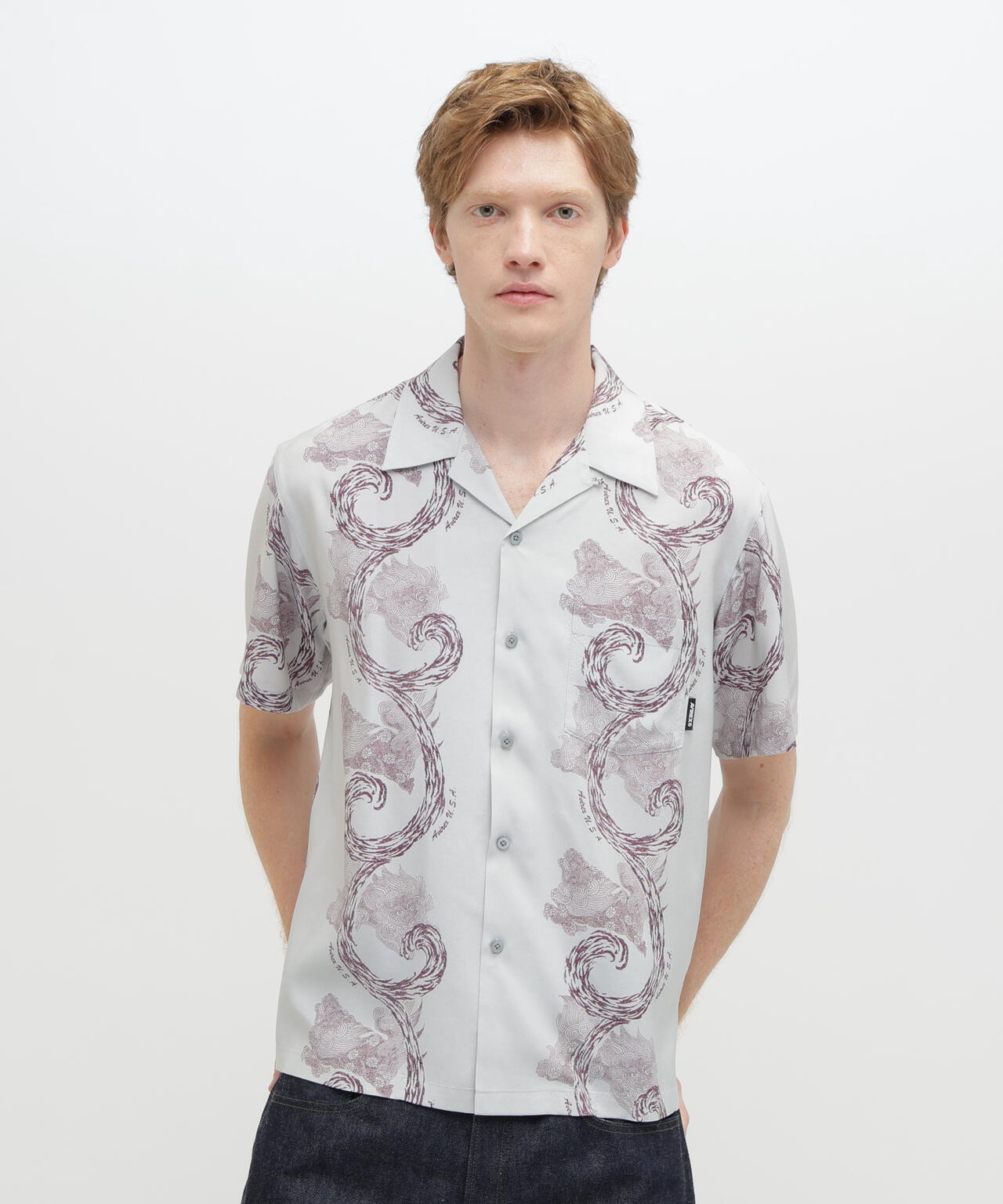 ALOHA SHIRT ”KOMAINU” | AVIREX（アヴィレックス） ｜【公式】通販mix