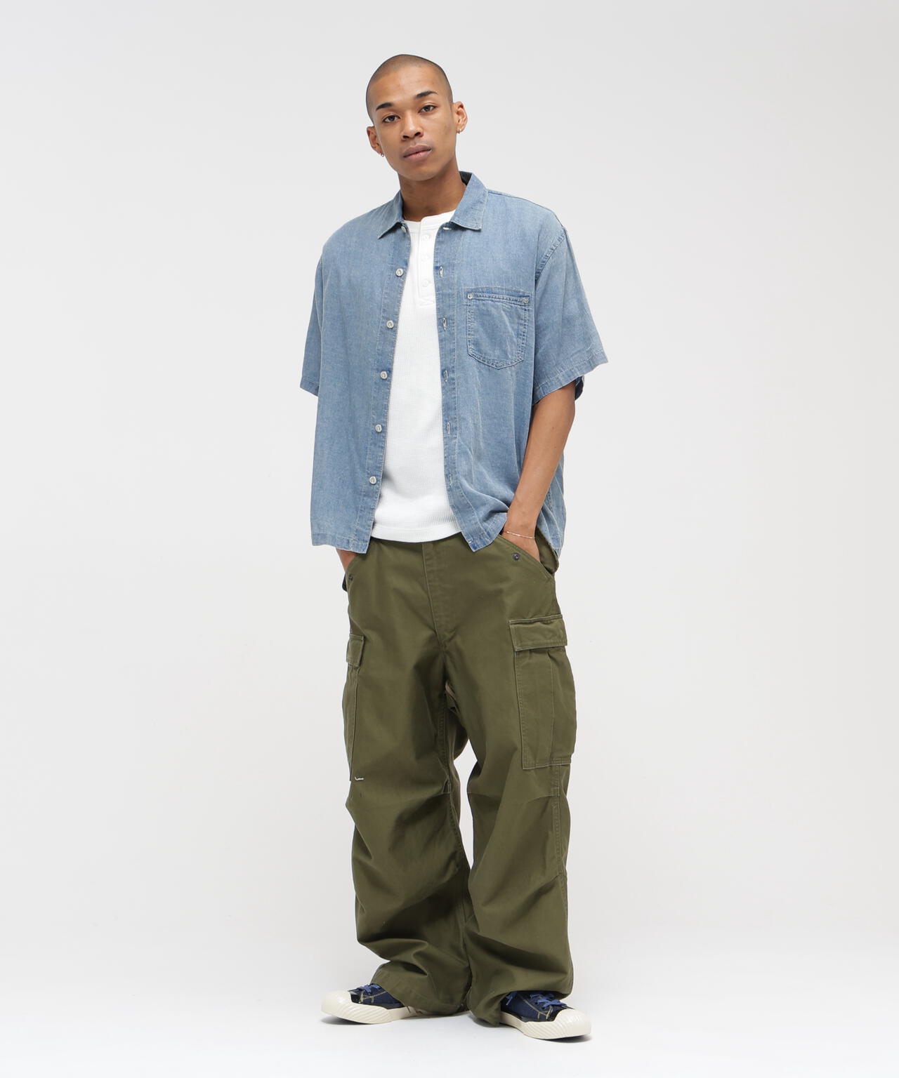WIND THROUGH DENIM S/S SHIRTS | AVIREX（アヴィレックス） ｜【公式