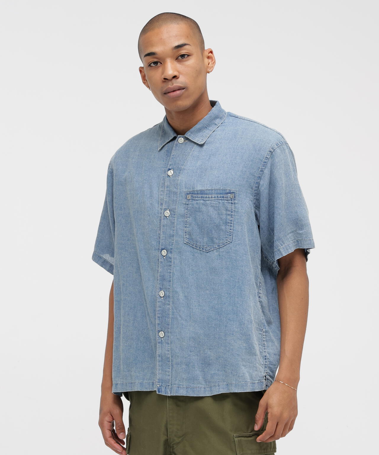 トップス WIRED WIND THROUGH DENIM S/S SHIRTS | AVIREX（アヴィレックス） ｜【公式