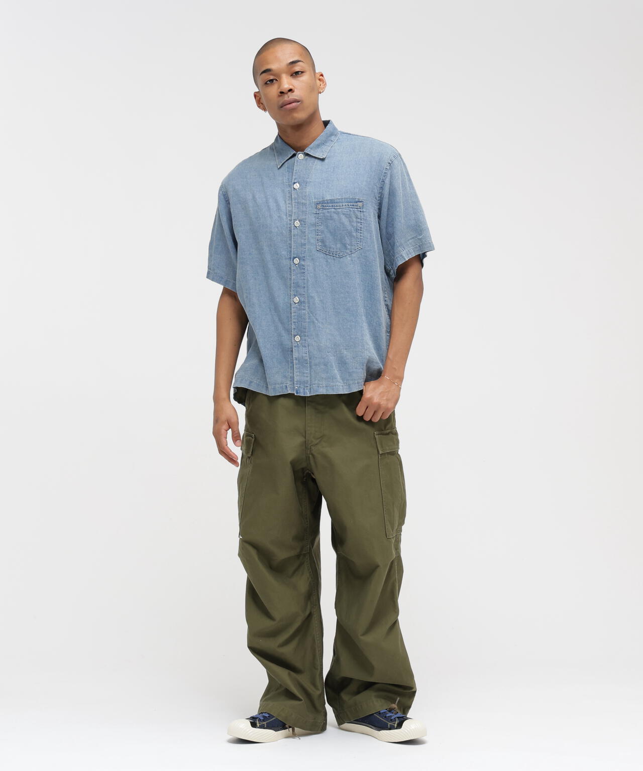 WIND THROUGH DENIM S/S SHIRTS | AVIREX（アヴィレックス） ｜【公式