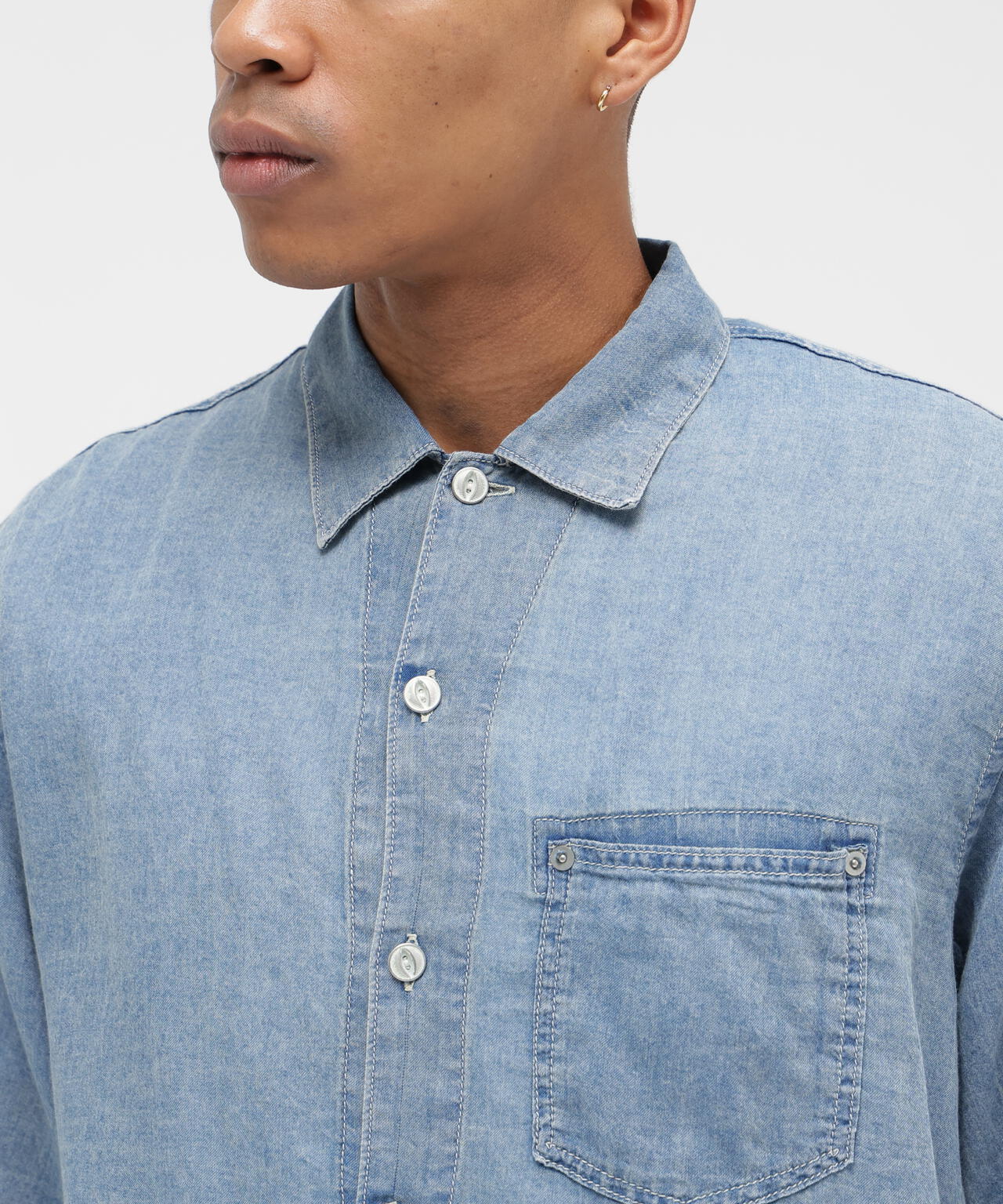 WIND THROUGH DENIM S/S SHIRTS | AVIREX（アヴィレックス） ｜【公式