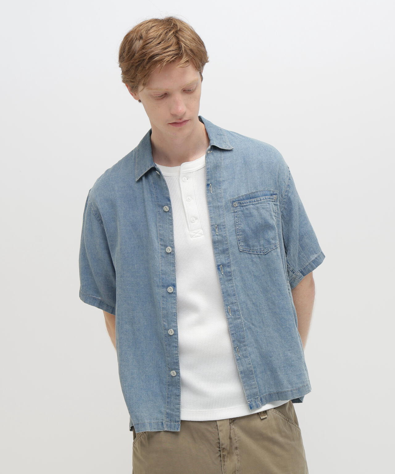 WIND THROUGH DENIM S/S SHIRTS | AVIREX（アヴィレックス） ｜【公式