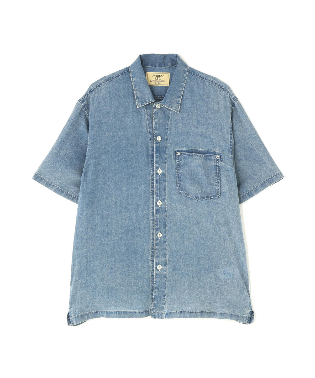 WIND THROUGH DENIM S/S SHIRTS | AVIREX（アヴィレックス） ｜【公式 
