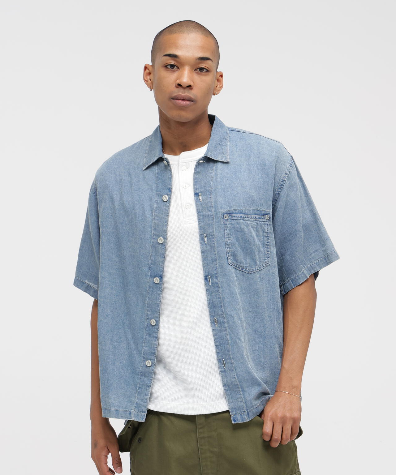 WIND THROUGH DENIM S/S SHIRTS | AVIREX（アヴィレックス） ｜【公式