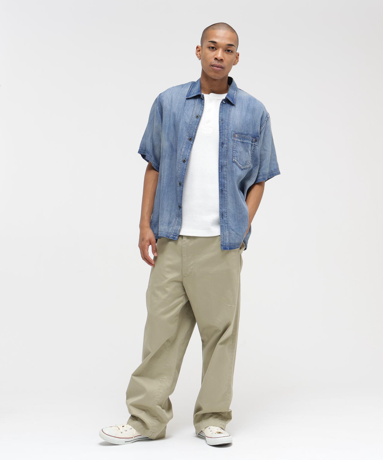 WIND THROUGH DENIM S/S SHIRTS | AVIREX（アヴィレックス） ｜【公式