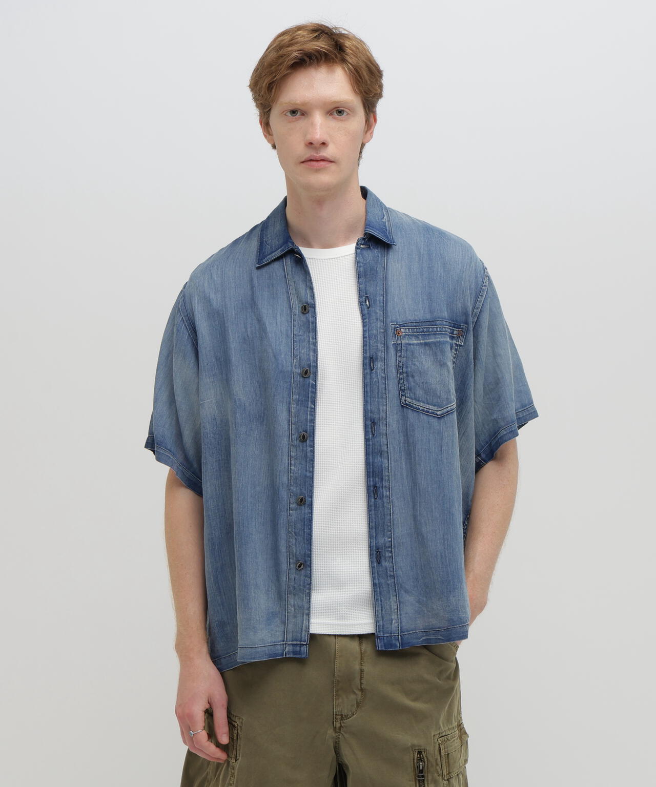 WIND THROUGH DENIM S/S SHIRTS | AVIREX（アヴィレックス） ｜【公式