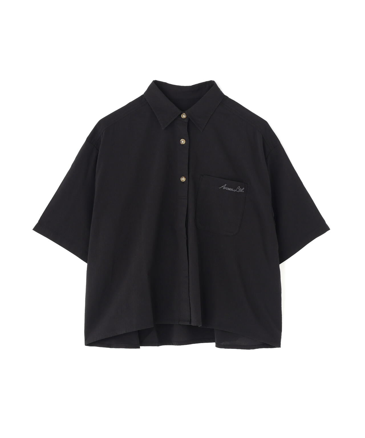 WOMAN/直営店限定》H/S BACK GATHER DETAILS SHIRT | AVIREX