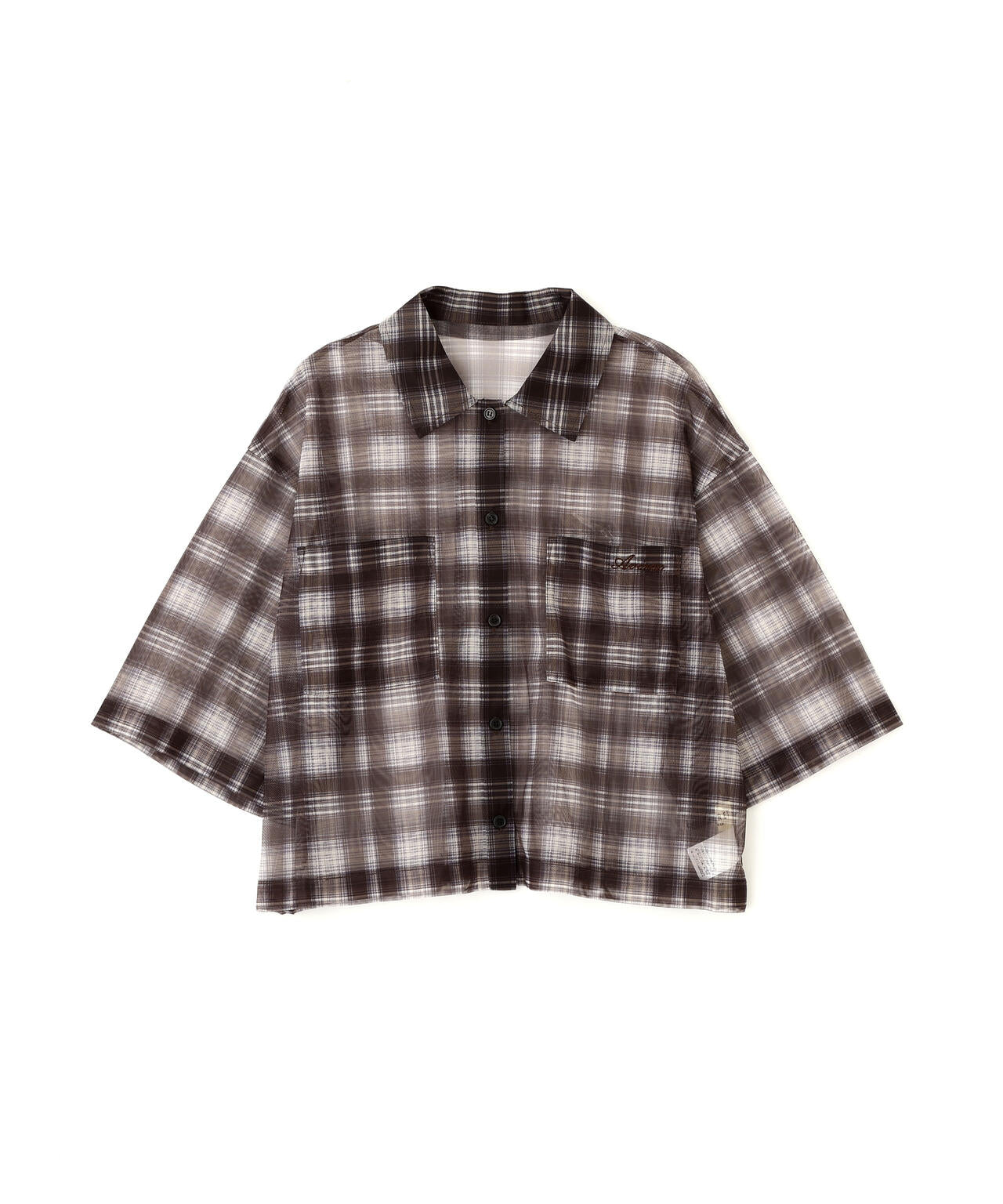 直営店限定》SHEER CHECK SHIRT | AVIREX（アヴィレックス） ｜【公式