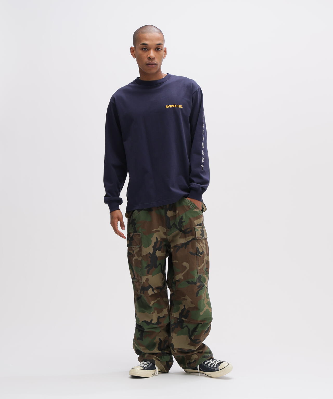 ARMY VS NAVY GAME DAY L/S T-SHIRT | AVIREX（アヴィレックス