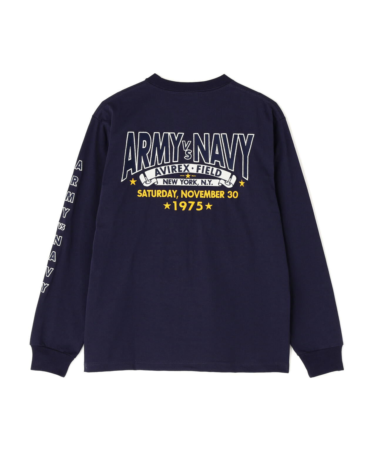 【NEW】アヴィレックス（AVIREX）/ARMY VS NAVY GAME DAY L／S T−SHIRT ARMY VS NAVY GAME DAY L/S T-SHIRT | AVIREX（アヴィレックス