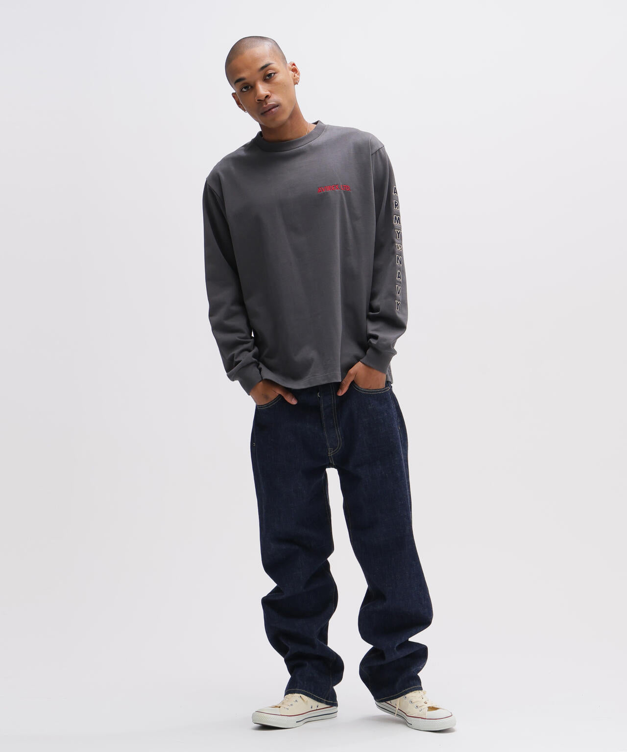 ARMY VS NAVY GAME DAY L/S T-SHIRT | AVIREX（アヴィレックス