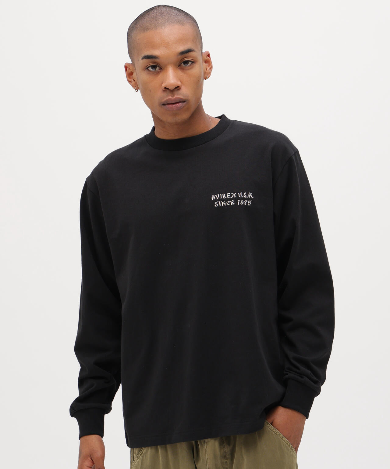 SOUVENIR L/S T-SHIRT ”DRAGON＆ CHERRY BLOSSOMS” | AVIREX