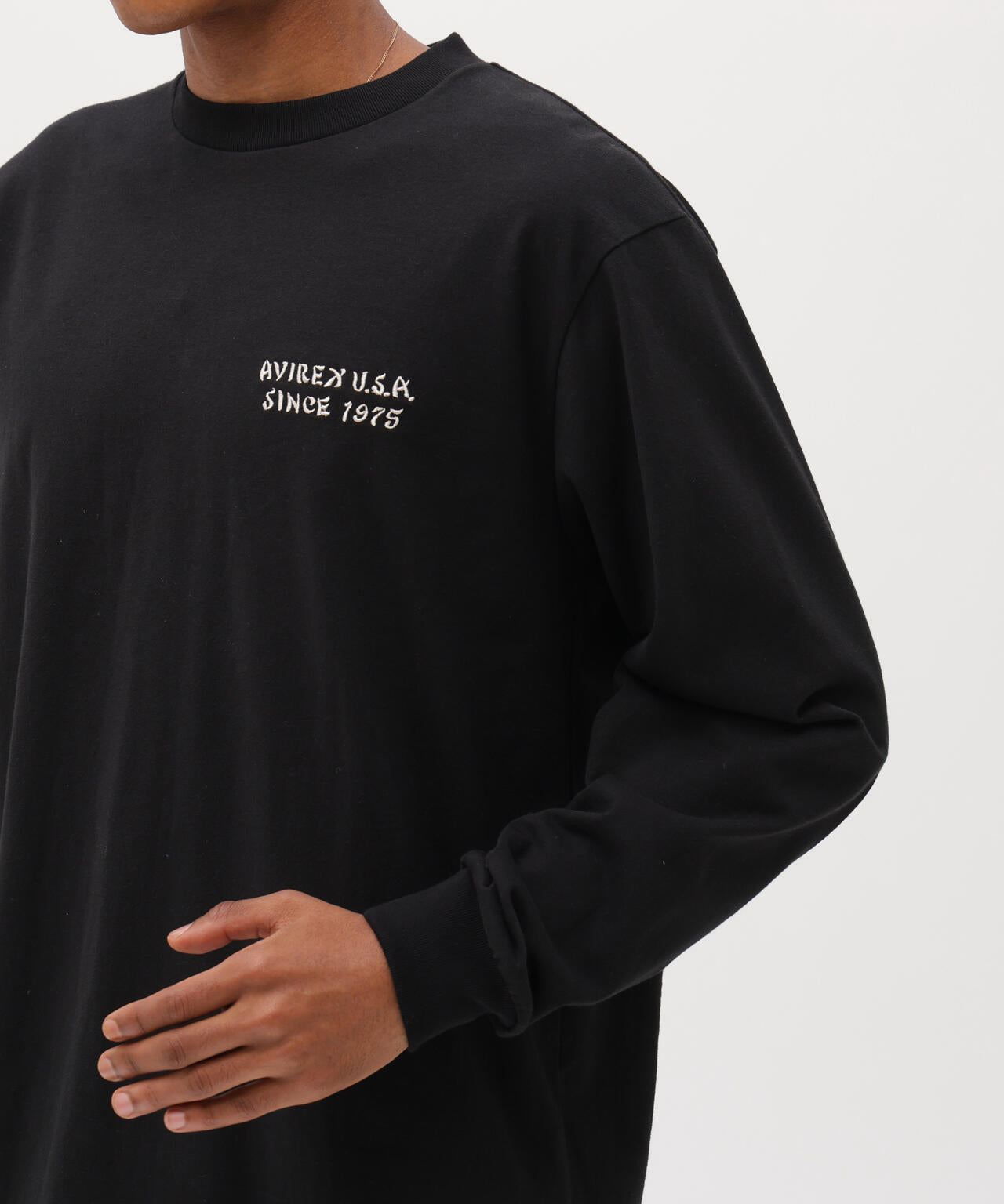 SOUVENIR L/S T-SHIRT ”DRAGON＆ CHERRY BLOSSOMS” | AVIREX