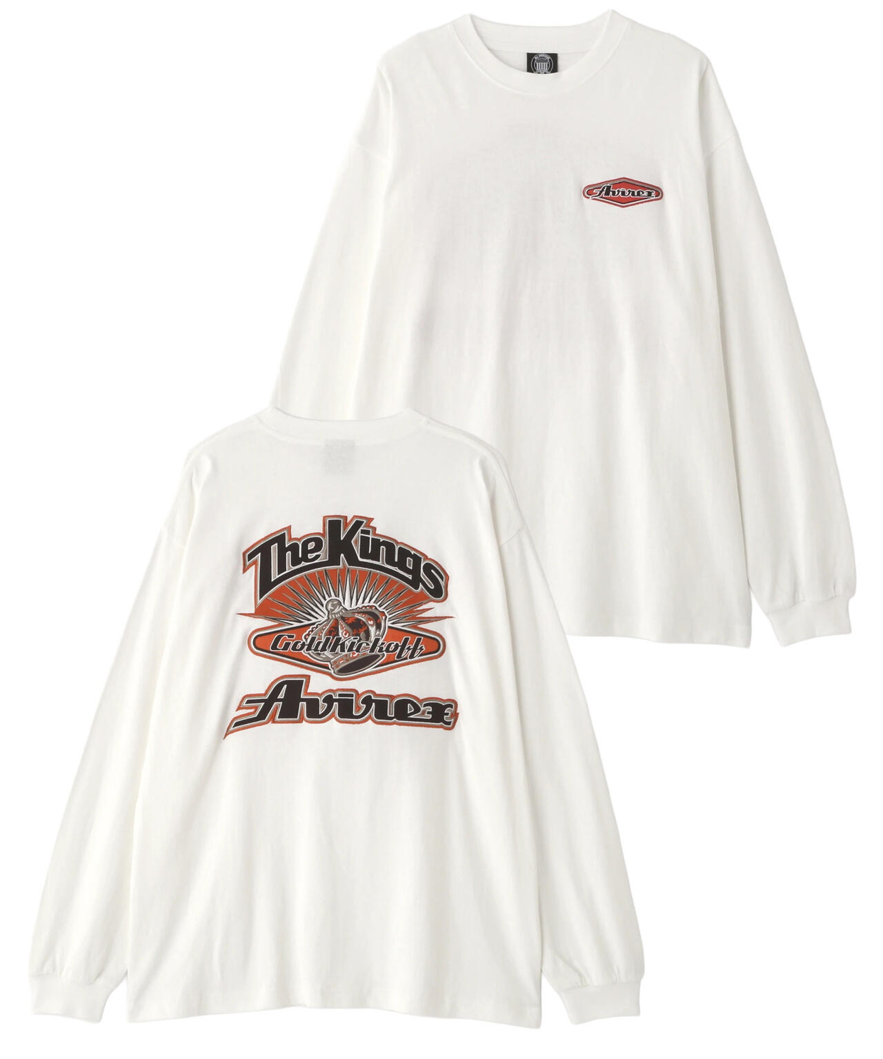 GRAPHIC L/S T-SHIRT ”THE KINGS” | AVIREX（アヴィレックス