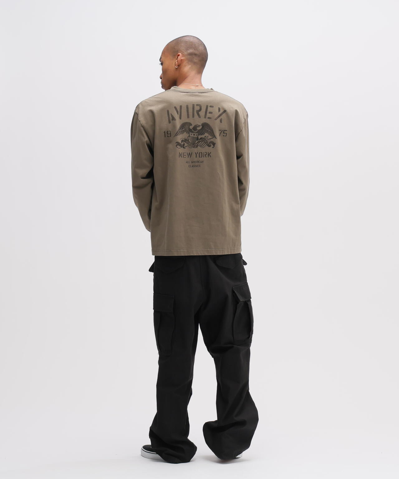 STENCIL L/S T-SHIRT | AVIREX（アヴィレックス） ｜【公式】通販mix