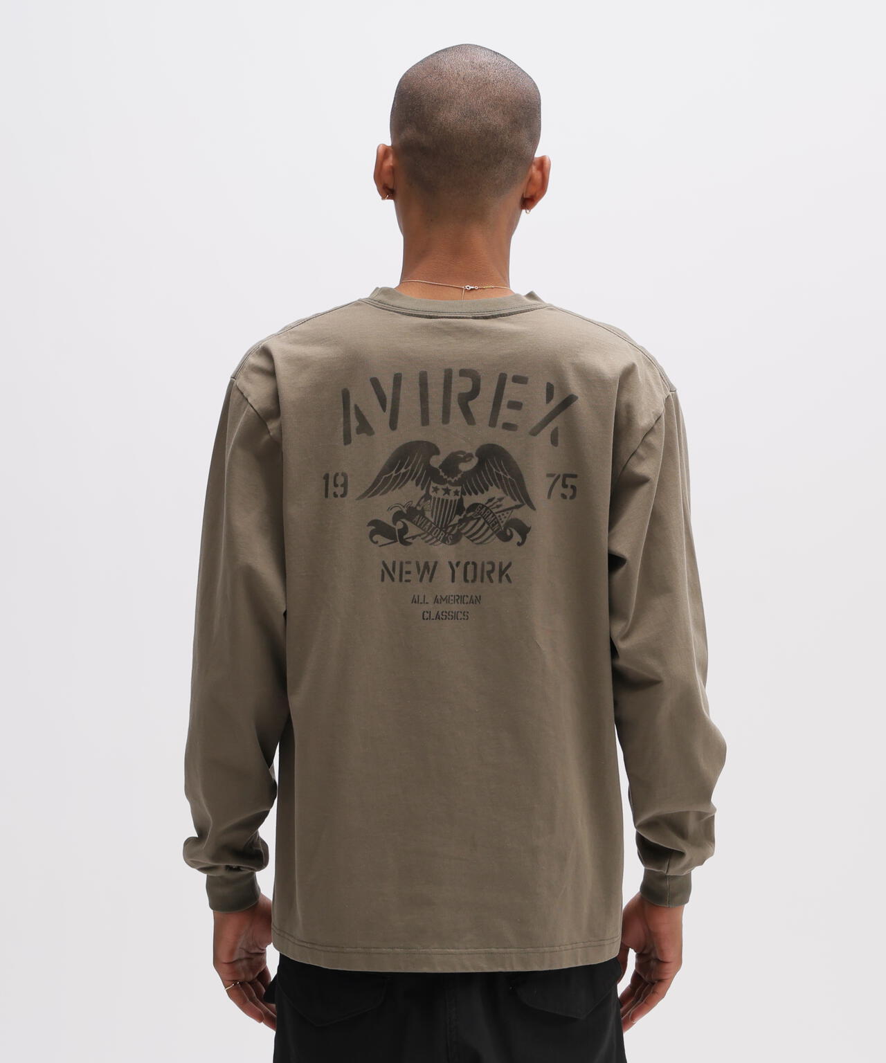 STENCIL L/S T-SHIRT | AVIREX（アヴィレックス） ｜【公式】通販mix