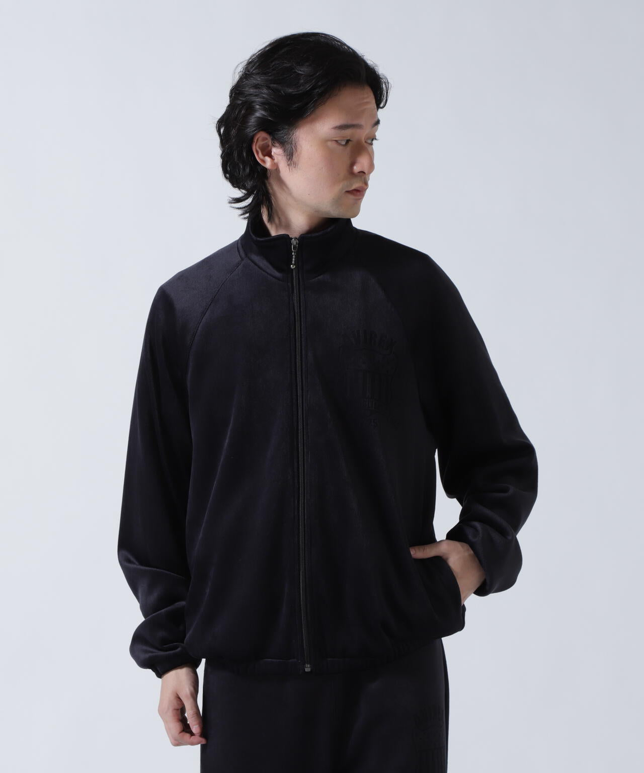 直営店限定》CALL BONDING TRACK JACKET ”EMBLEM” | AVIREX