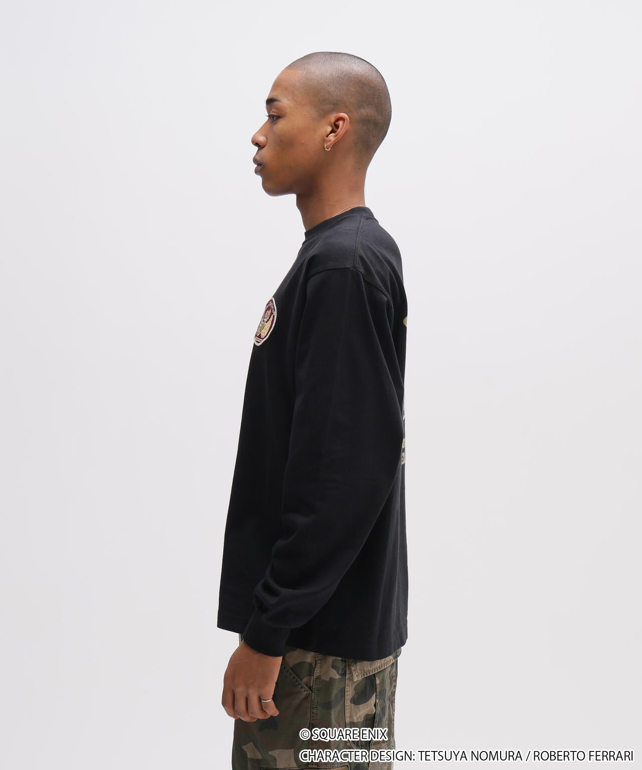 AVIREX × FINAL FANTASY VII REMAKE》L/S T-SHIRT ”SAM'S