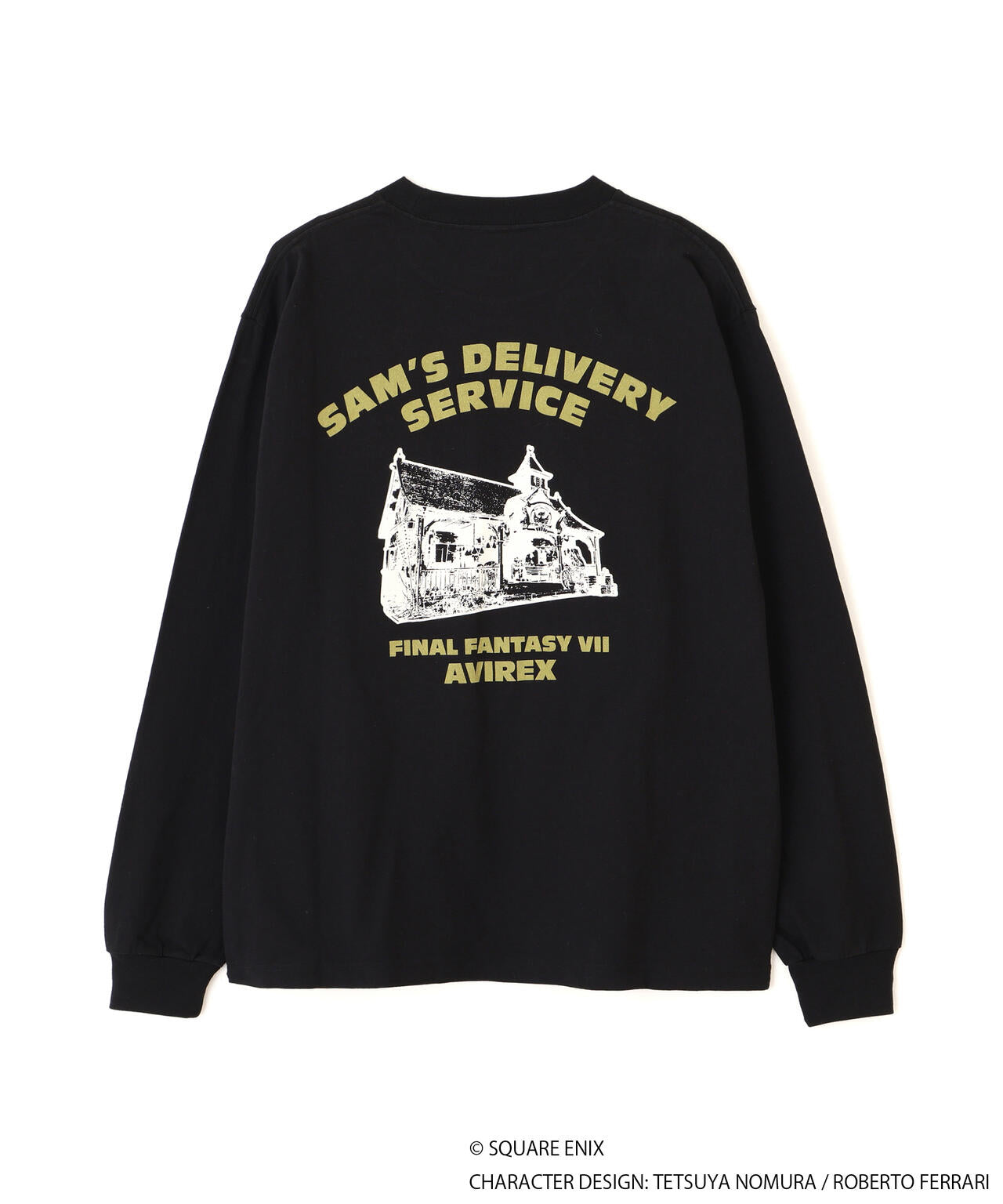 AVIREX × FINAL FANTASY VII REMAKE》L/S T-SHIRT ”SAM'S
