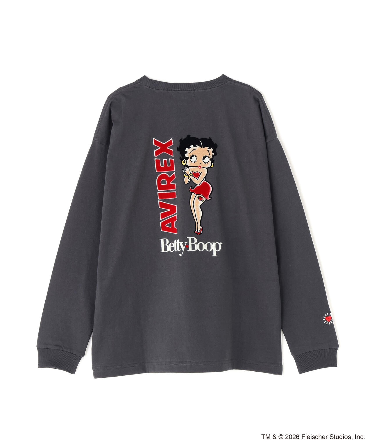 AVIREX × Betty Boop》LONG SLEEVE T-SHIRT | AVIREX（アヴィレックス