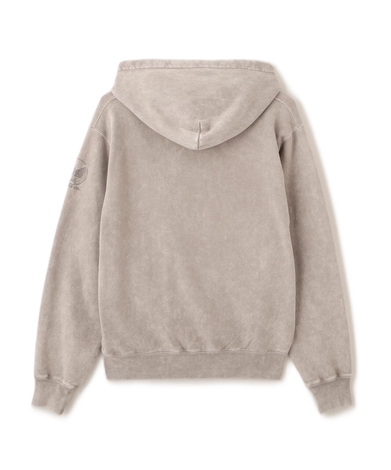 ACID WASH ZIP UP HOODIE | AVIREX（アヴィレックス） ｜【公式】通販