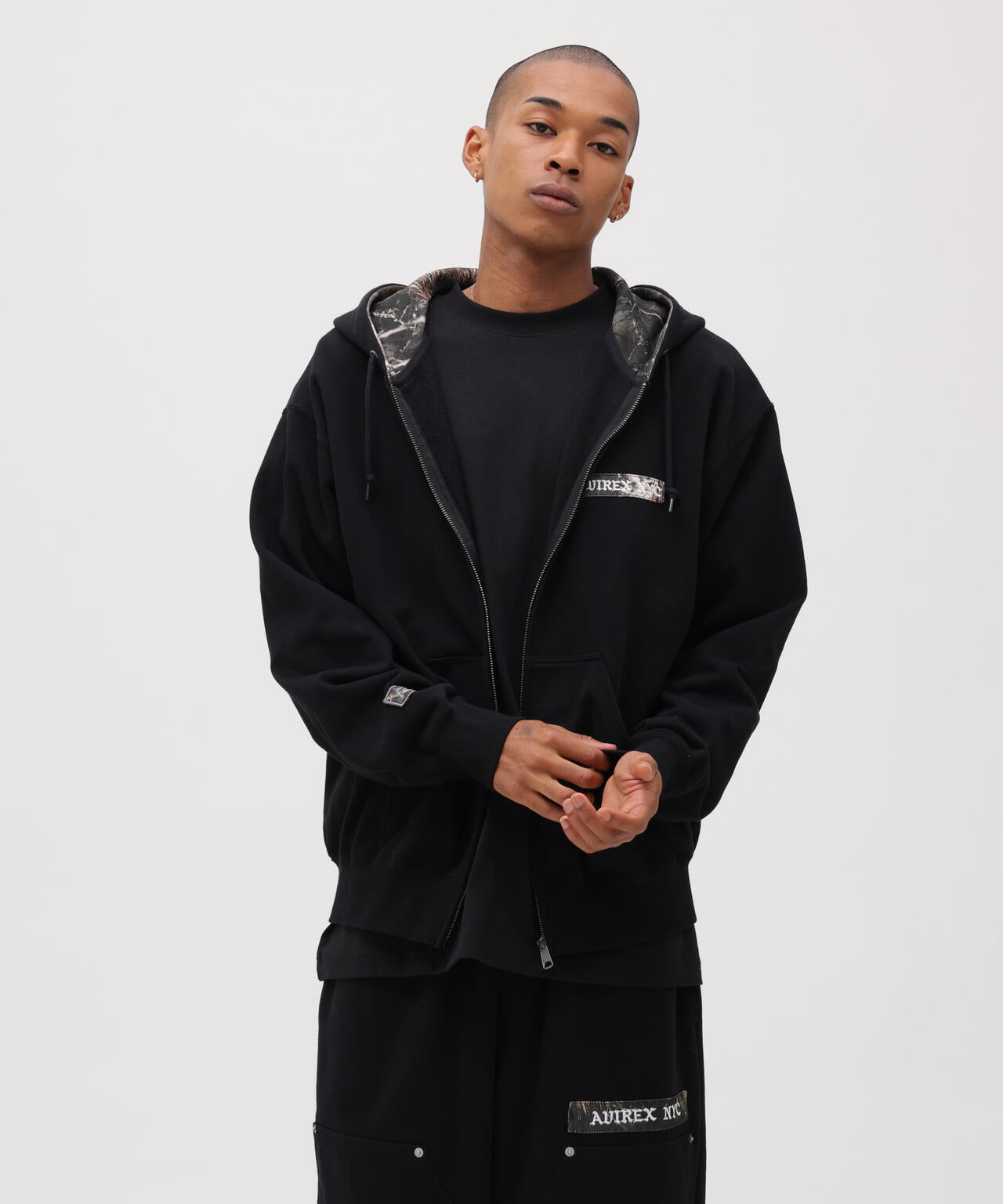 ZIP UP HOODIE ”REAL TREE CAMO” | AVIREX（アヴィレックス） ｜【公式