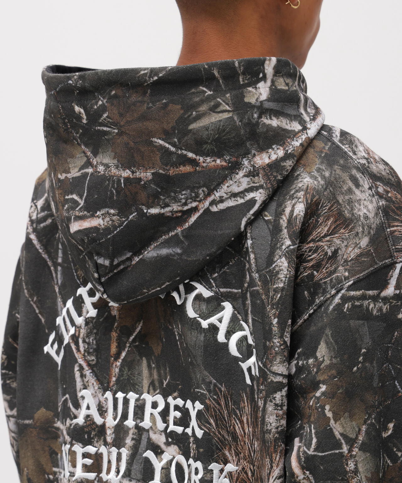 AVIREX ZIP UP HOODIE ”REAL TREE CAMO” ZIP UP HOODIE ”REAL TREE CAMO” | AVIREX（アヴィレックス） ｜【公式