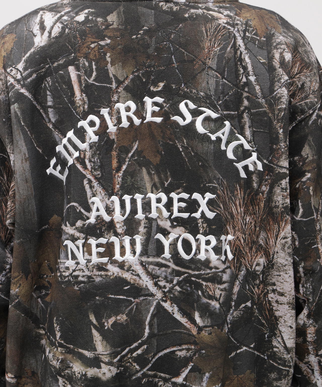 ZIP UP HOODIE ”REAL TREE CAMO”