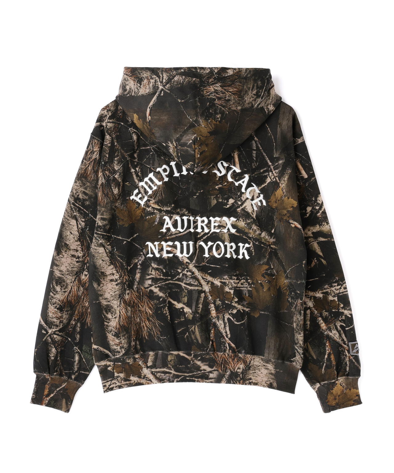 ZIP UP HOODIE ”REAL TREE CAMO” | AVIREX（アヴィレックス） ｜【公式