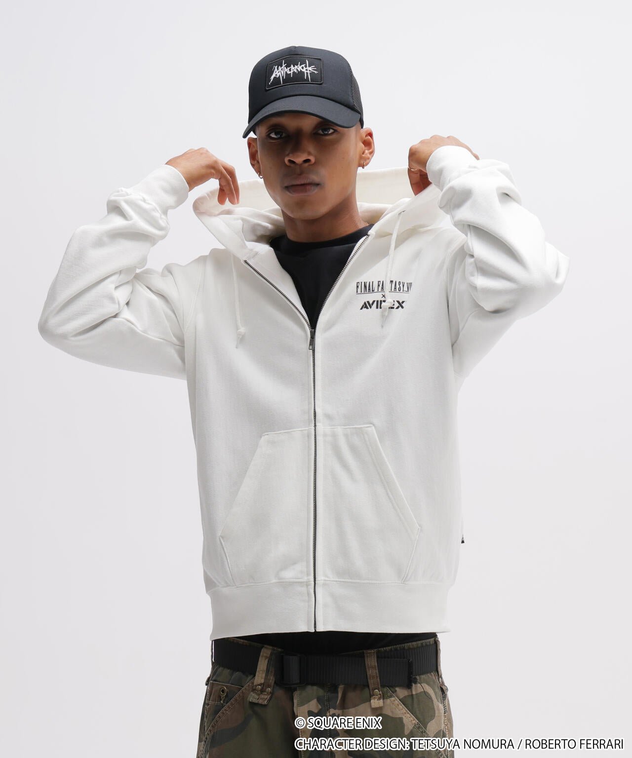 《AVIREX × FINAL FANTASY VII REMAKE》ZIP UP HOODIE ”CHOCOBO”