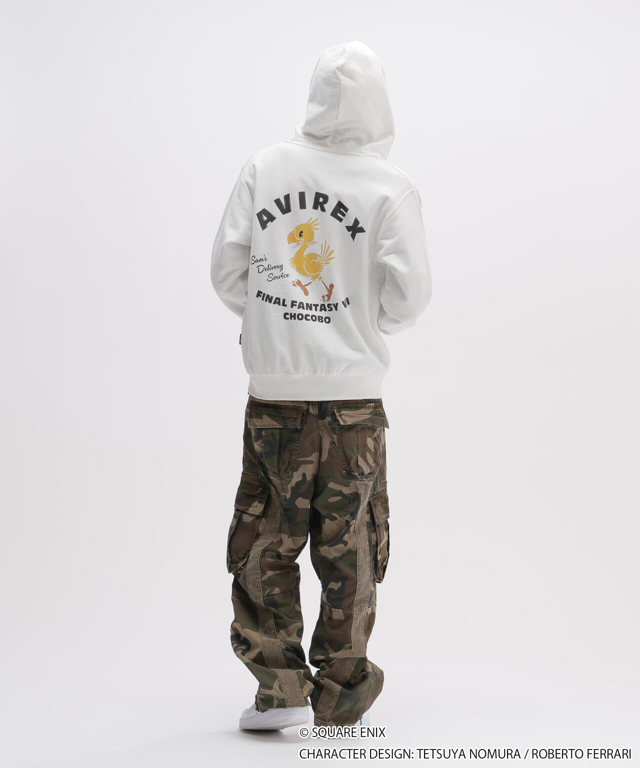 《AVIREX × FINAL FANTASY VII REMAKE》ZIP UP HOODIE ”CHOCOBO”