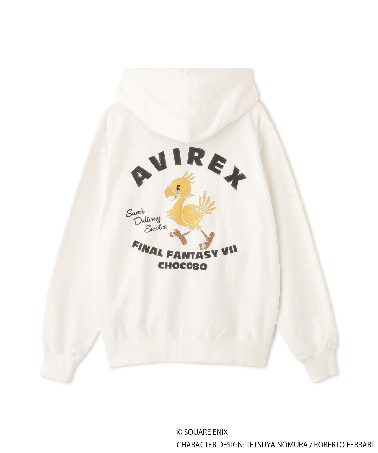 《AVIREX × FINAL FANTASY VII REMAKE》ZIP UP HOODIE ”CHOCOBO”