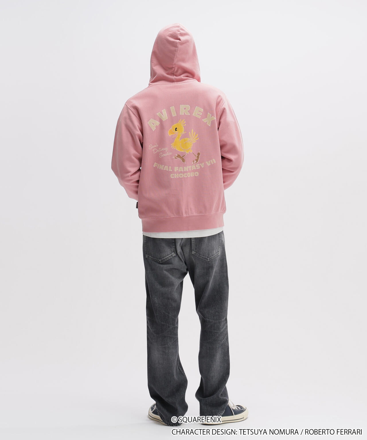 AVIREX × FINAL FANTASY VII REMAKE》ZIP UP HOODIE ”CHOCOBO