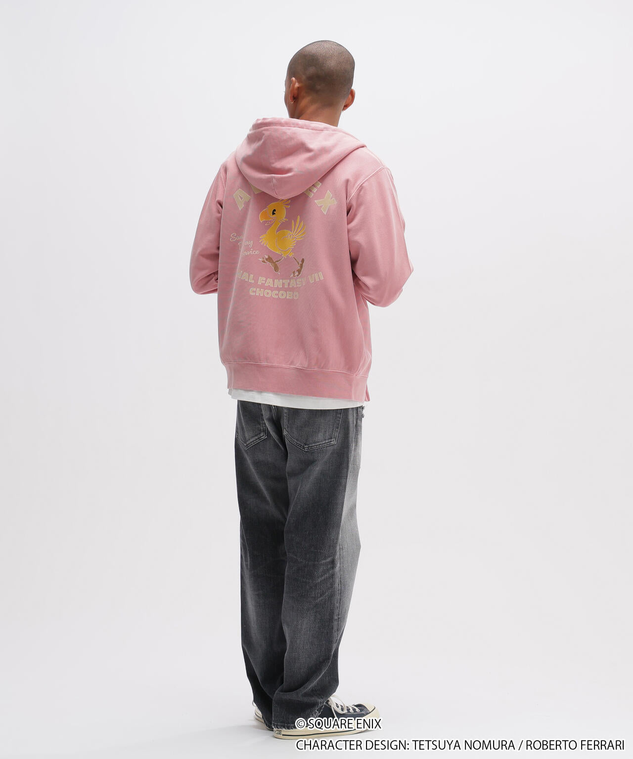 《AVIREX × FINAL FANTASY VII REMAKE》ZIP UP HOODIE ”CHOCOBO”