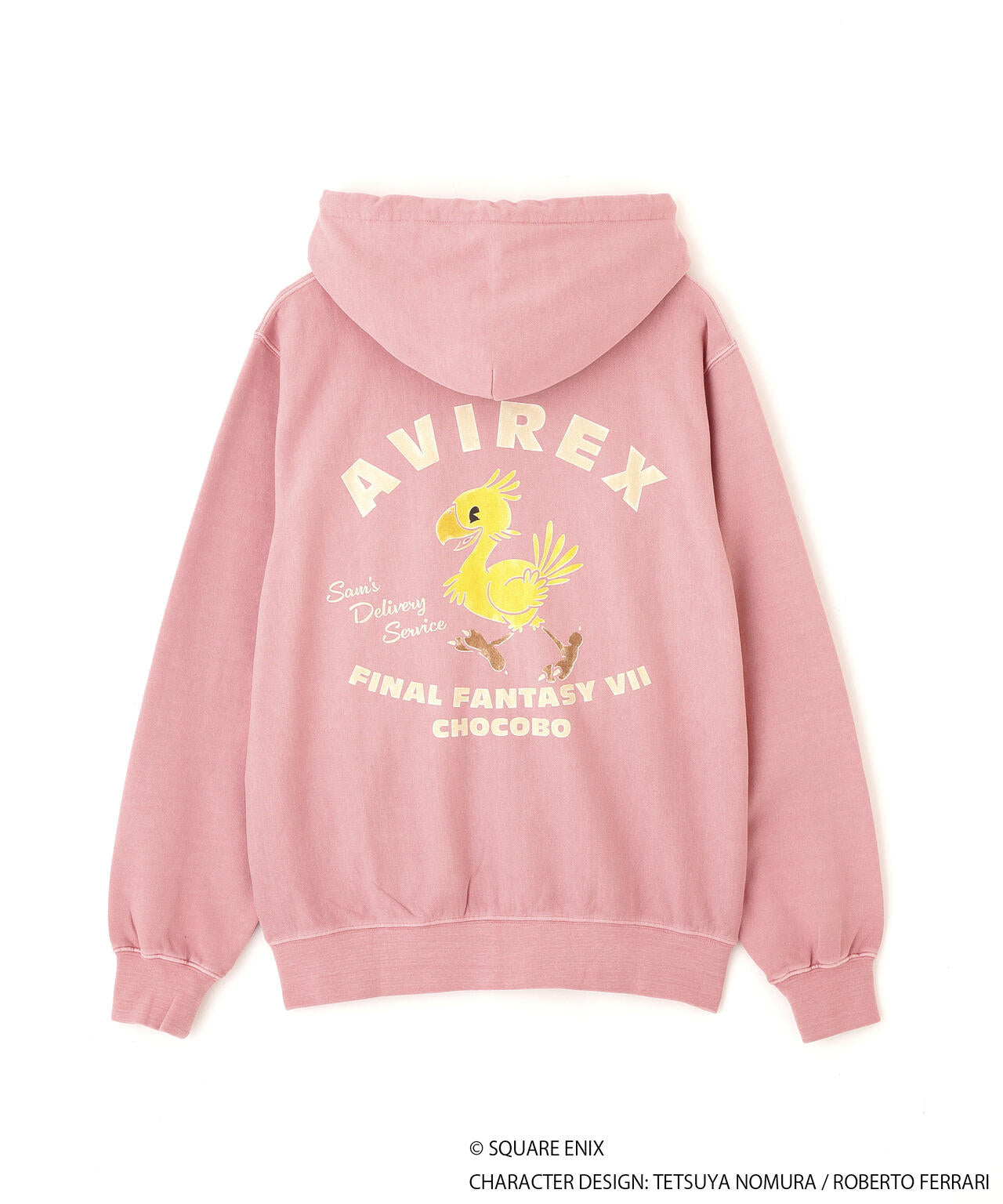 《AVIREX × FINAL FANTASY VII REMAKE》ZIP UP HOODIE ”CHOCOBO”