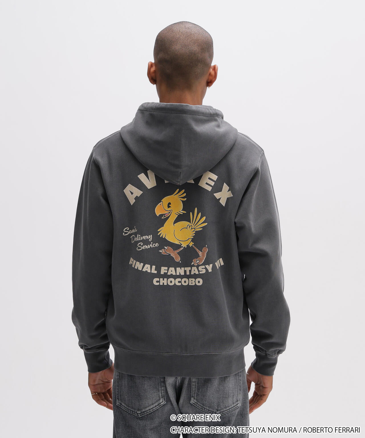 《AVIREX × FINAL FANTASY VII REMAKE》ZIP UP HOODIE ”CHOCOBO”