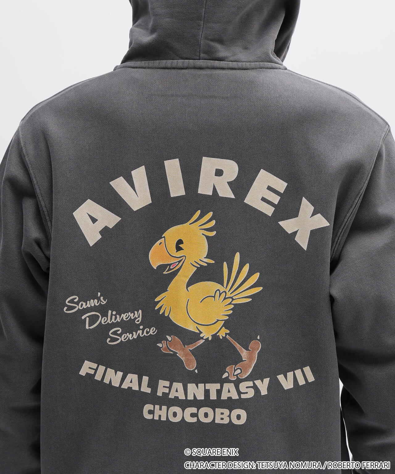 《AVIREX × FINAL FANTASY VII REMAKE》ZIP UP HOODIE ”CHOCOBO”