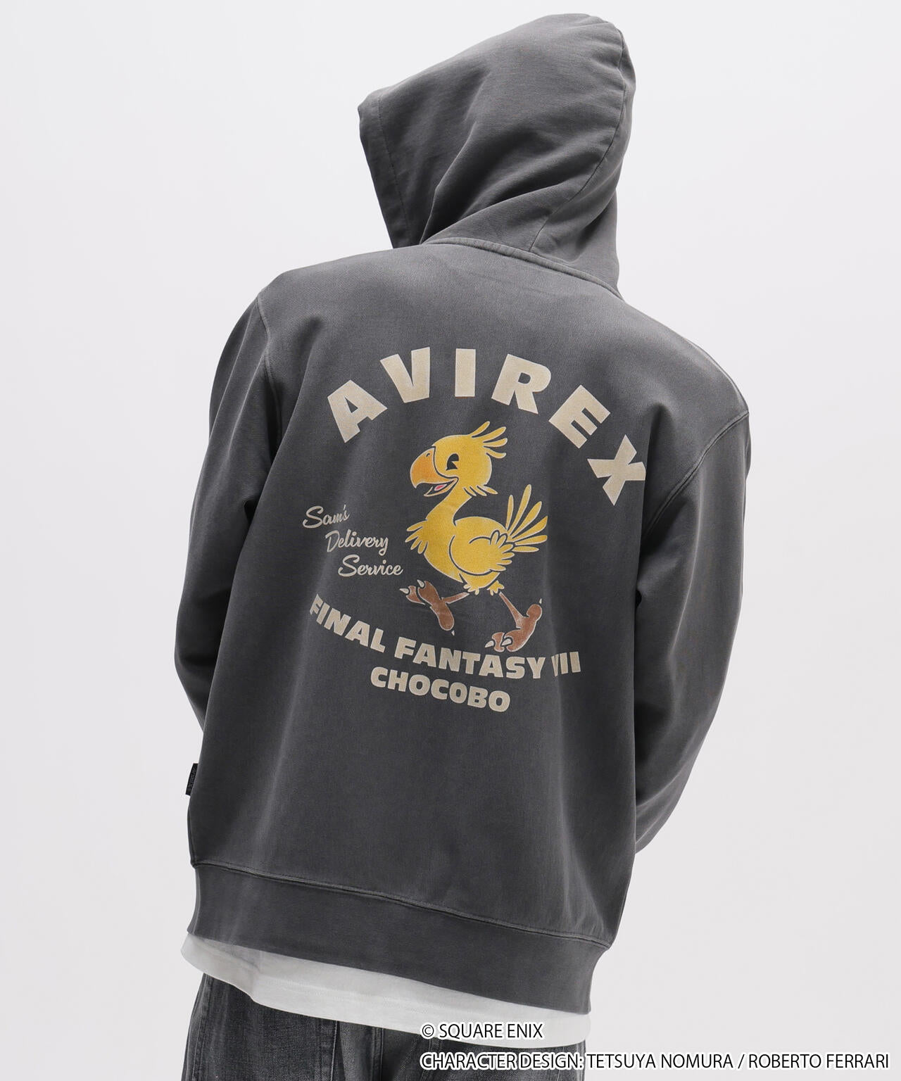 《AVIREX × FINAL FANTASY VII REMAKE》ZIP UP HOODIE ”CHOCOBO”